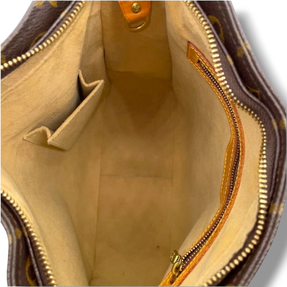Y2K USA Made Vintage Louis Vuitton GM Looping Monogram Canvas Shoulder Handbag - Picture 16 of 17